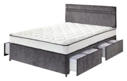 Airspring - Keswick 800 PKT - Kingsize 4 Drawer - Divan